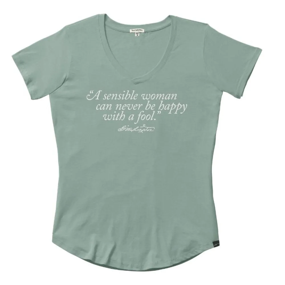 Techstyles Sportswear Sensible Woman Fitted T-Shirt