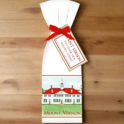 The Shops at Mount Vernon Set of 2 Mount Vernon Flour Sack Towels