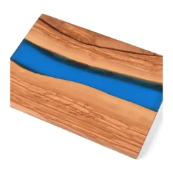 DESIGN MASTER ASSOCIATES Signature Olive Wood & Epoxy Serving Board