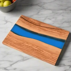 DESIGN MASTER ASSOCIATES Signature Olive Wood & Epoxy Serving Board