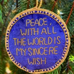 ST NICOLAS LTD. St. Nicolas Ornament Mount Vernon Peace Exclusive