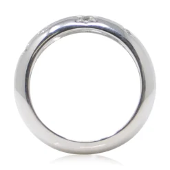 Women Color Craft Inc Sterling Silver and White Topaz Ring Star