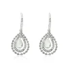 Women Color Craft Inc Sterling Silver Beaded Briolette Earrings