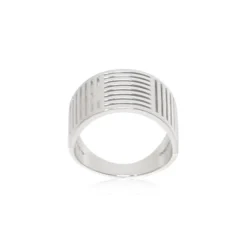 Women Color Craft Inc Sterling Silver Shutter Ring
