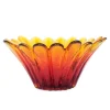 BLENKO GLASS COMPANY Tangerine Sunflower Bowl