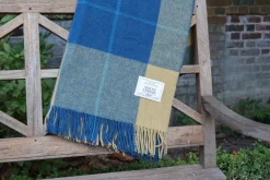 PATRICK KING WOOLLEN COMPANY Tartan Blanket - Mount Vernon Exclusive