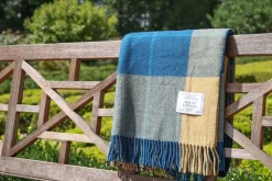 PATRICK KING WOOLLEN COMPANY Tartan Blanket - Mount Vernon Exclusive