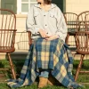PATRICK KING WOOLLEN COMPANY Tartan Knee - Wool Lap Blanket