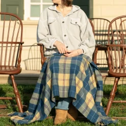 PATRICK KING WOOLLEN COMPANY Tartan Knee - Wool Lap Blanket