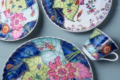 MOTTAHEDEH & COMPANY, INC Tobacco Leaf Dessert Plate