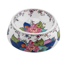 Danny's Fine Porcelain Tobacco Leaf Pet Bowl - Pet Dish