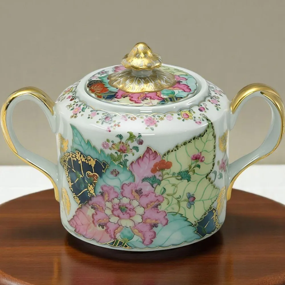 MOTTAHEDEH & COMPANY, INC Tobacco Leaf Sugar Pot