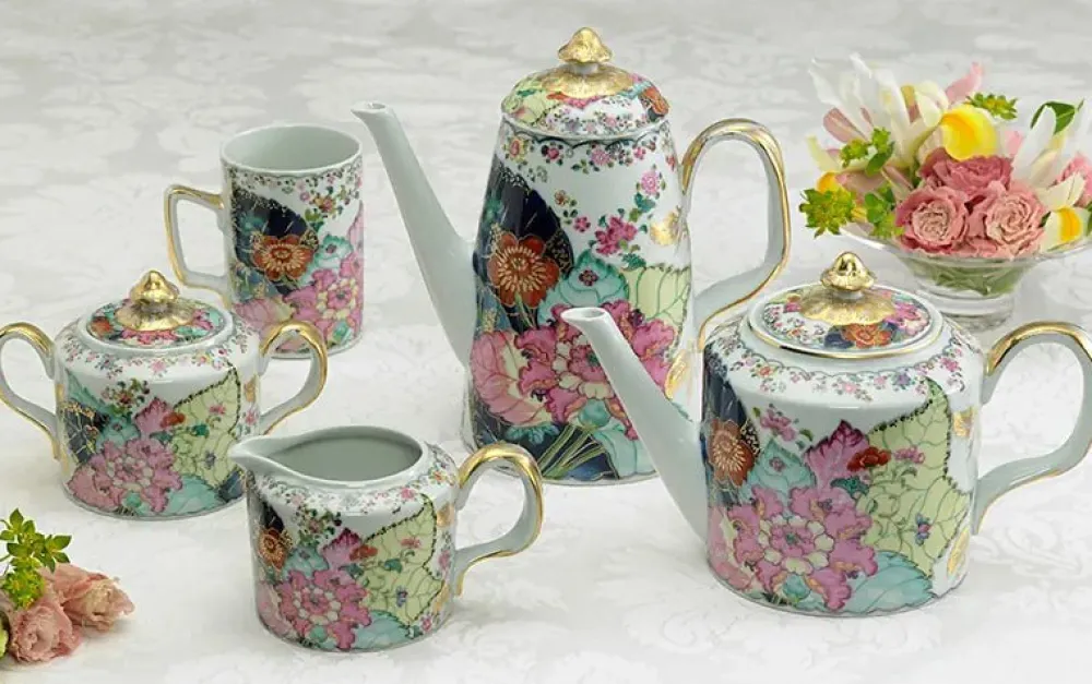 MOTTAHEDEH & COMPANY, INC Tobacco Leaf Sugar Pot