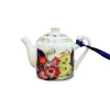 DESIGN MASTER ASSOCIATES Tobacco Leaf Teapot Ornament