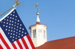 ANNIN AND COMPANY United States Flag Flown Over Mount Vernon