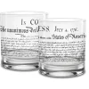 Capsco Inc US Constitution Rocks Glassesware