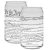 Capsco Inc US Constitution Tall Glassware