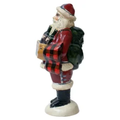 VAILLANCOURT FOLK ART Vaillancourt Mount Vernon Wine Santa