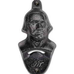 DESIGN MASTER ASSOCIATES Wall Mounted Bottle Opener - Black Iron