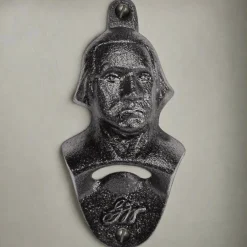 DESIGN MASTER ASSOCIATES Wall Mounted Bottle Opener - Black Iron