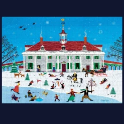 DESIGN MASTER ASSOCIATES Winter at Mount Vernon - 500 Piece Puzzle