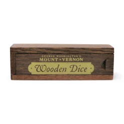 DESIGN MASTER ASSOCIATES Wooden Dice Set