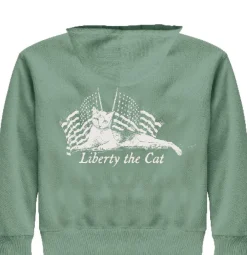 Techstyles Sportswear Youth Liberty Cat Hoodie