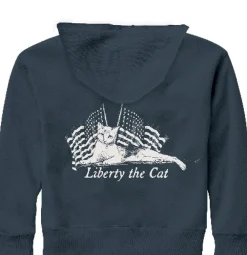 Techstyles Sportswear Youth Liberty Cat Hoodie