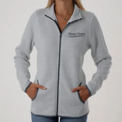 Baypointe, LLC Zip Front Mount Vernon Sweatshirt